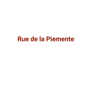 Pic Rue de la Piemente