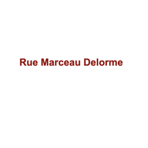 Pic Rue Marceau Delorme