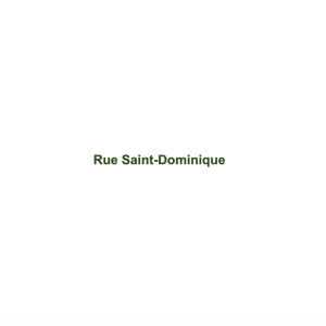 Pic Rue Saint-Dominique